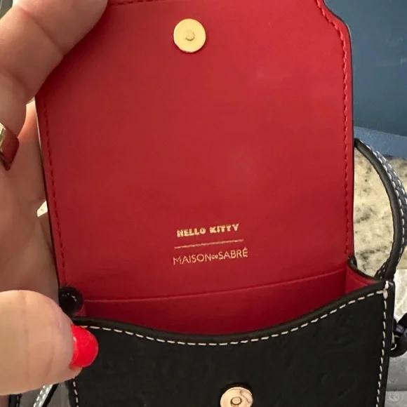 Hello Kitty Black Crossbody Bag - Picture 7 of 9